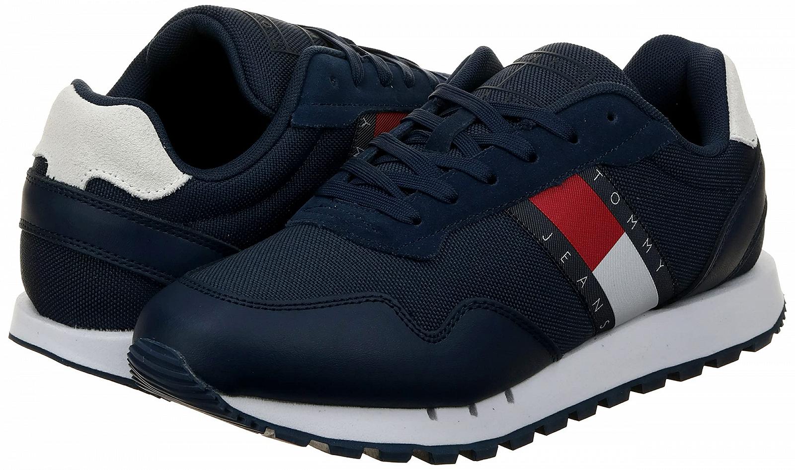 Кроссовки Tommy Hilfiger Low Tommy Jeans Retro Leather Runner, фото №2