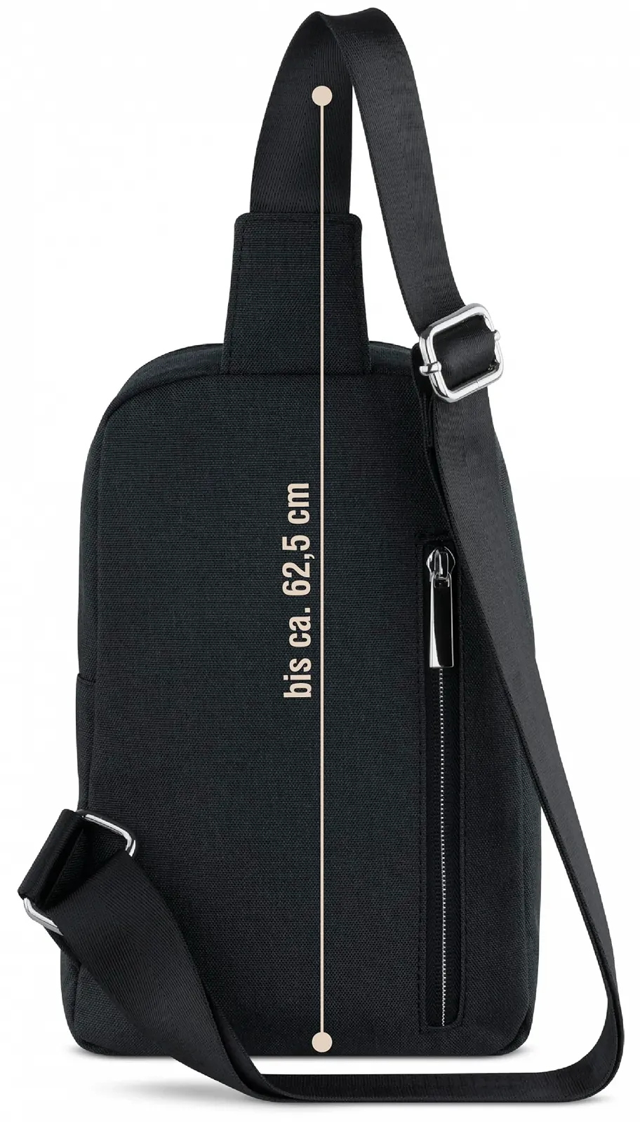 Кросс-боді Bugatti Sera Чорна, фото №4