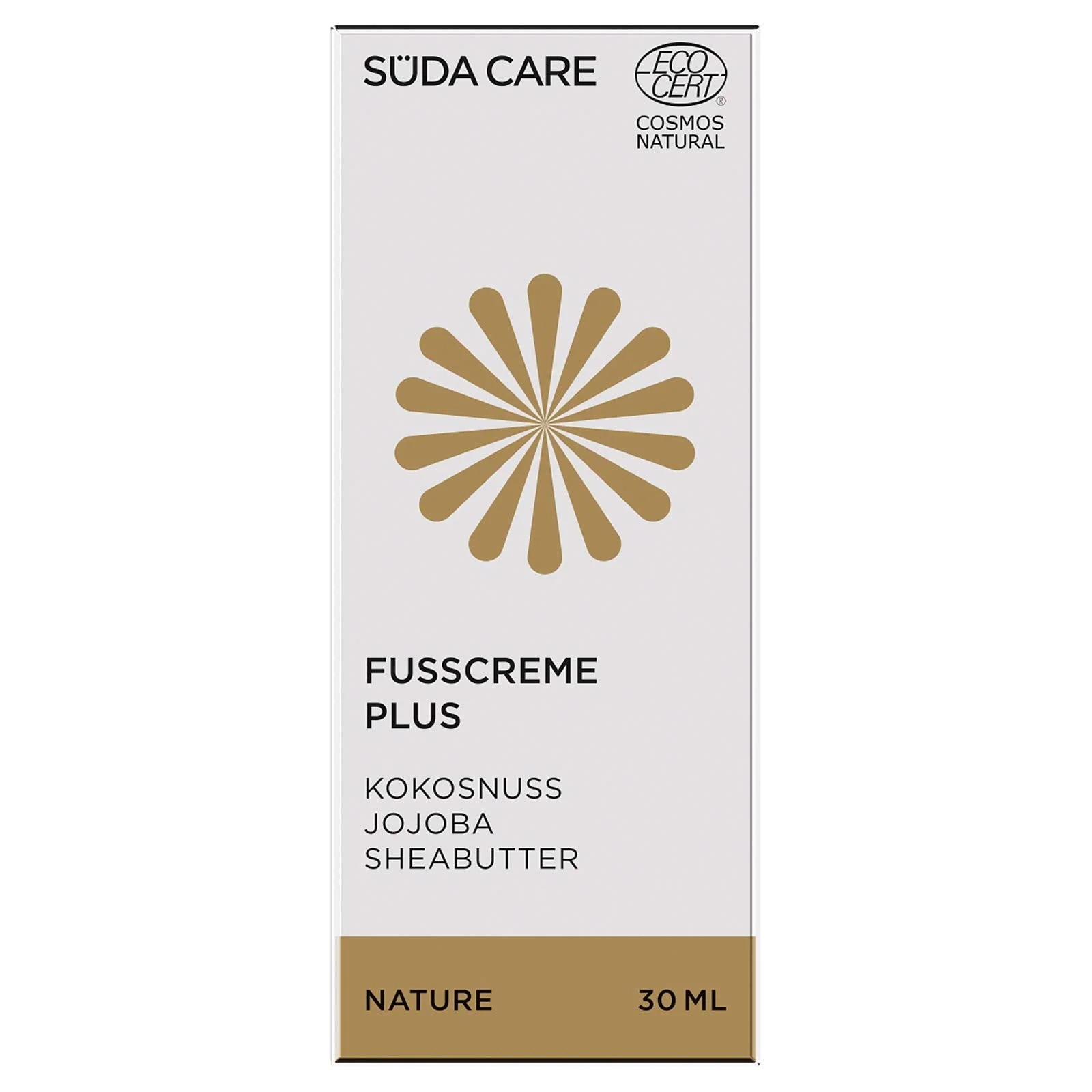 Крем для ног Süda Care Nature Plus 30 ml, фото №1
