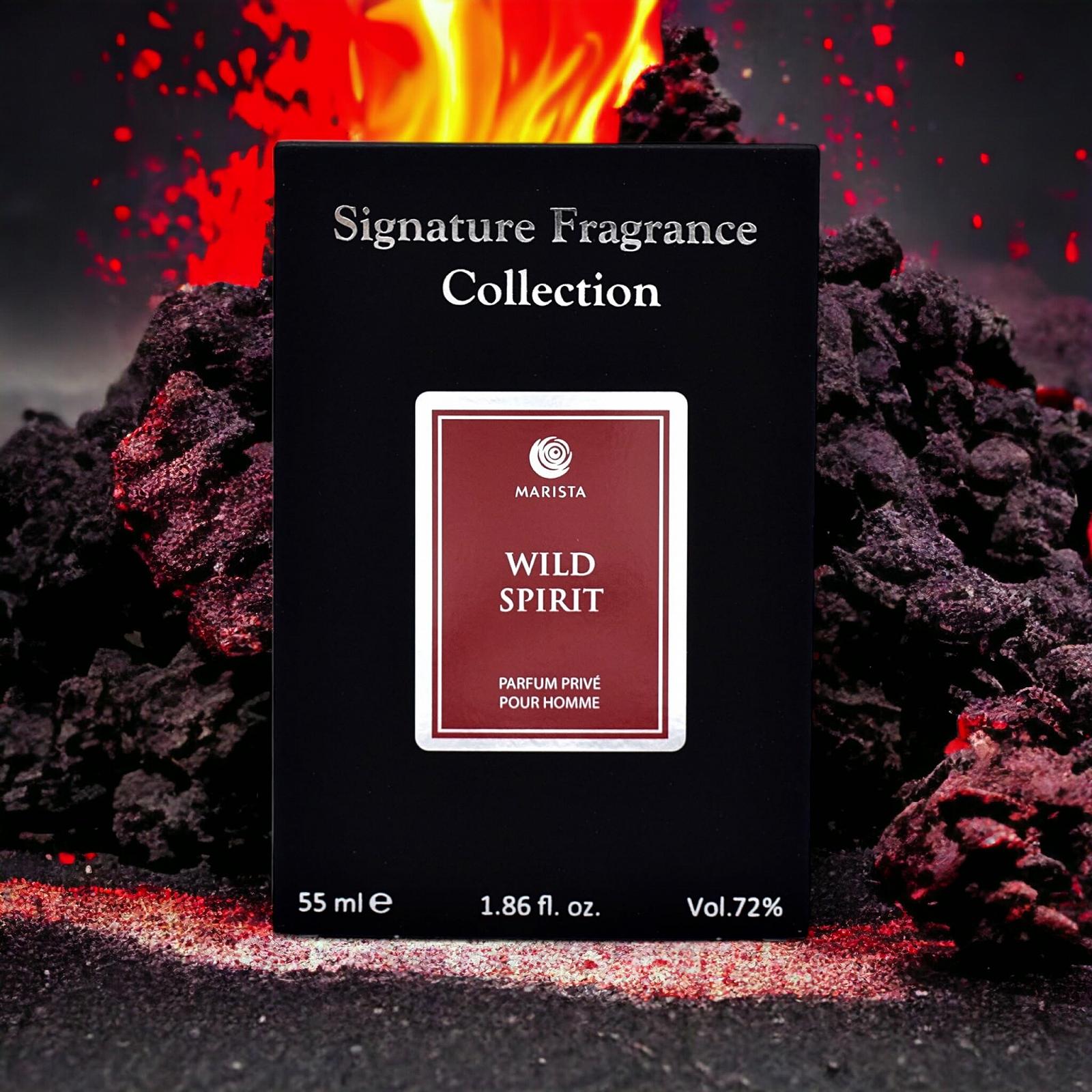 Парфюм MARISTA WILD SPIRIT Частный для мужчин Долговечный лаванда, пряный цитрус, амбра, древесный аромат, 55 мл, фото №3