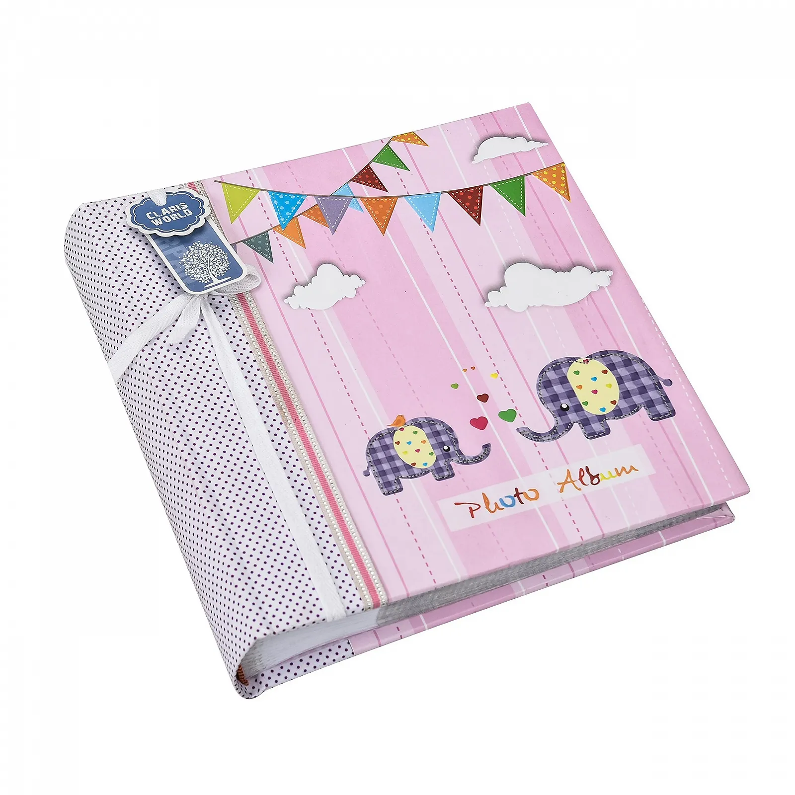 Фотоальбом Arpan Большой для девочки Розовый Memo Slip In на 200 фотографий 10x15 см - Слоник, фото №2 Фотоальбом Arpan Большой для девочки Розовый Memo Slip In на 200 фотографий 10x15 см - Слоник, фото №2