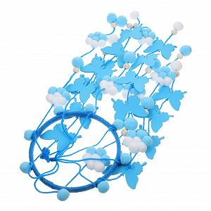 Карусель на ліжечко SHOWERORO Butterfly Pom Pendants Butterfly Mobile для дитячого ліжечка Набір з 3 synthetic.ua - Фото 1