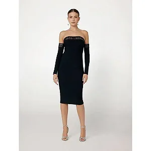 Женское платье GUESS by Marciano Nightfall Черный - 42 - Фото 1