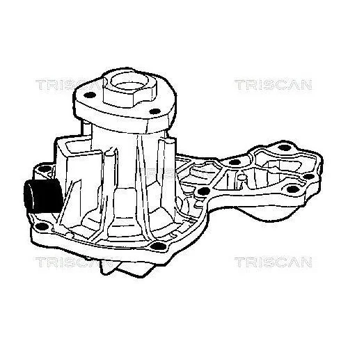 Водяний насос охолодження двигуна TRISCAN 8600 29812 AUDI FORD SEAT VW, фото №2