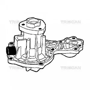 Водяний насос охолодження двигуна TRISCAN 8600 29812 AUDI FORD SEAT VW synthetic.ua - Фото 1