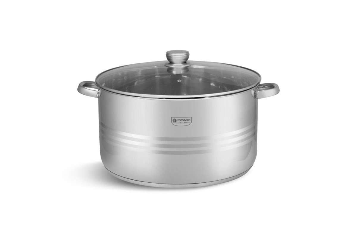 Кастрюля с крышкой Edenberg EB-3024 38 см 23,8 л, фото №1
