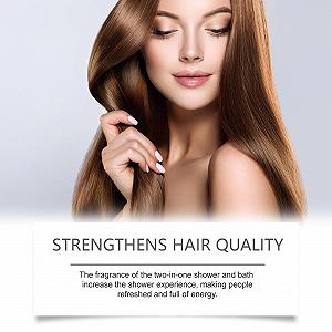 Парфумований гель для душу та шампунь зміцнюючий та освіжаючий, 1 шт. synthetic.ua - Фото 1