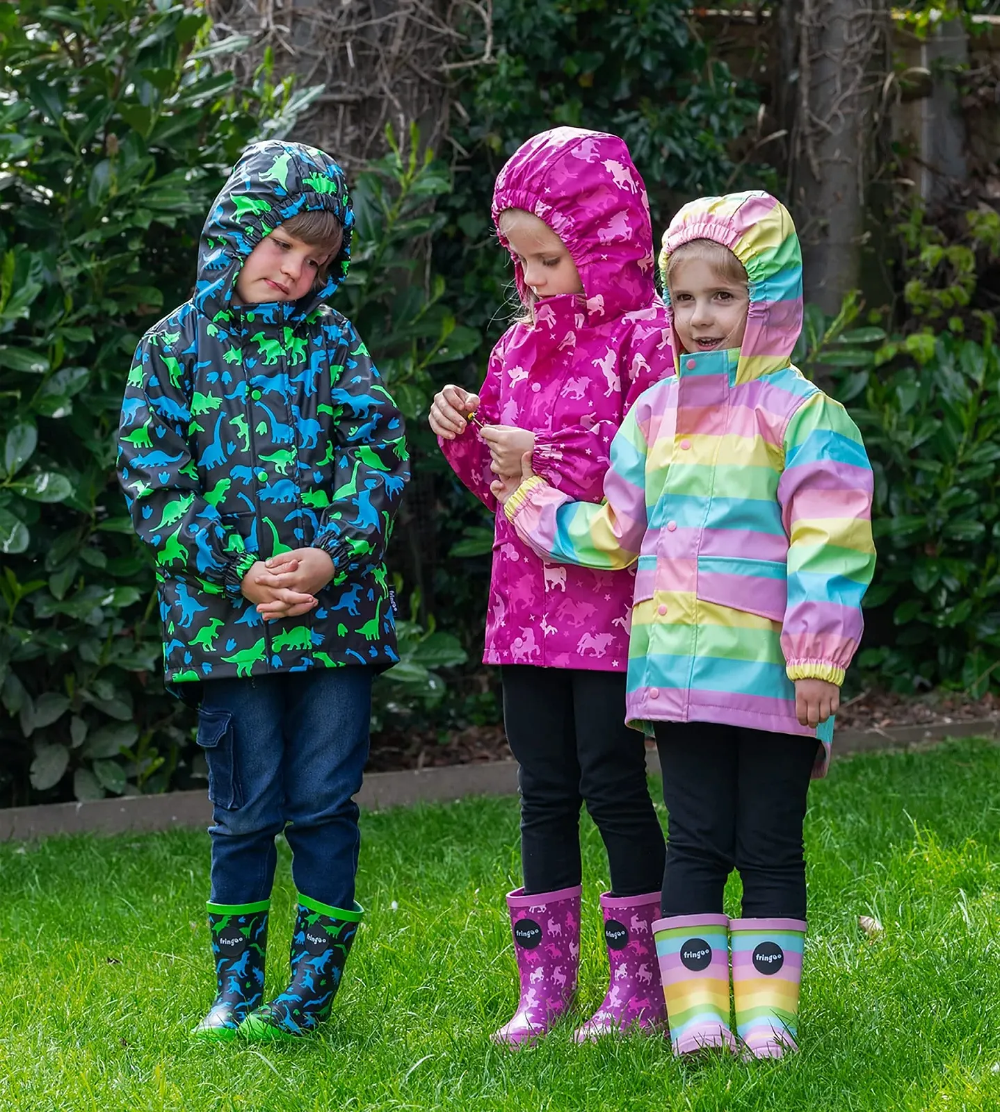 Дощовик Fringoo Динозавр Багатокольоровий Динозавр, фото №4