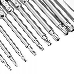 Комплект викруток S2 Stahl Hex Torx 11pcs 75mm synthetic.ua - Фото 1