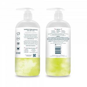 Живильний очищувальний засіб 3-в-1 Kirk's Head to Toe Juniper & Lime 32 fl oz (1 шт) synthetic.ua - Фото 1