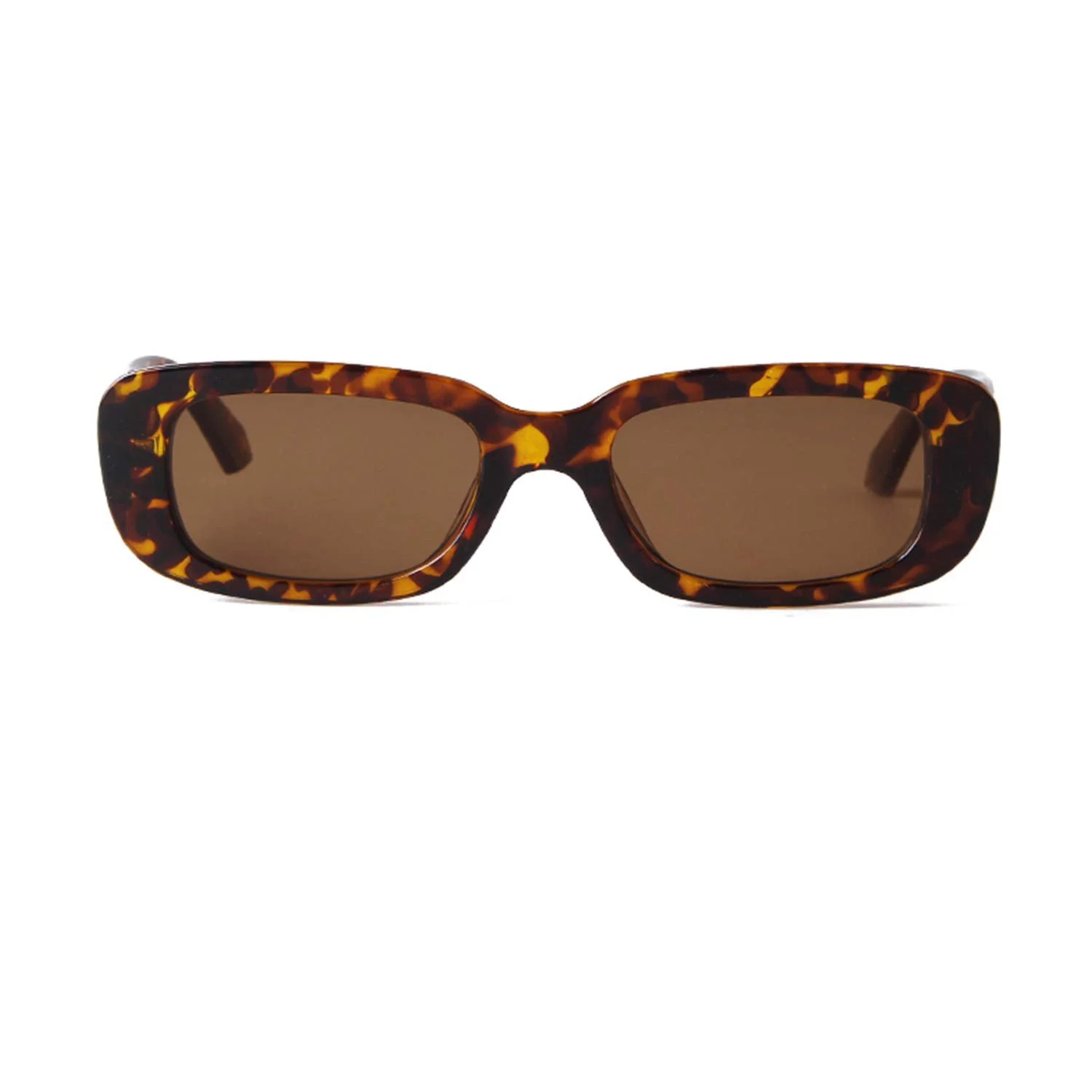 Солнцезащитные очки Прямоугольные ADEWU Slim для женщин и мужчин, 90-е, ретро, ​​защита от УФ-излучения, винтажная мода, фото №2