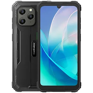 Смартфон Blackview Outdoor BV5300 Plus 16GB + 128GB (расширение 1TB) 13MP + 8MP 3 слота для карт Android 13 Dual SIM IP68 6.1 дюйма HD+ 6580 mAh NFC Черный - Фото 1