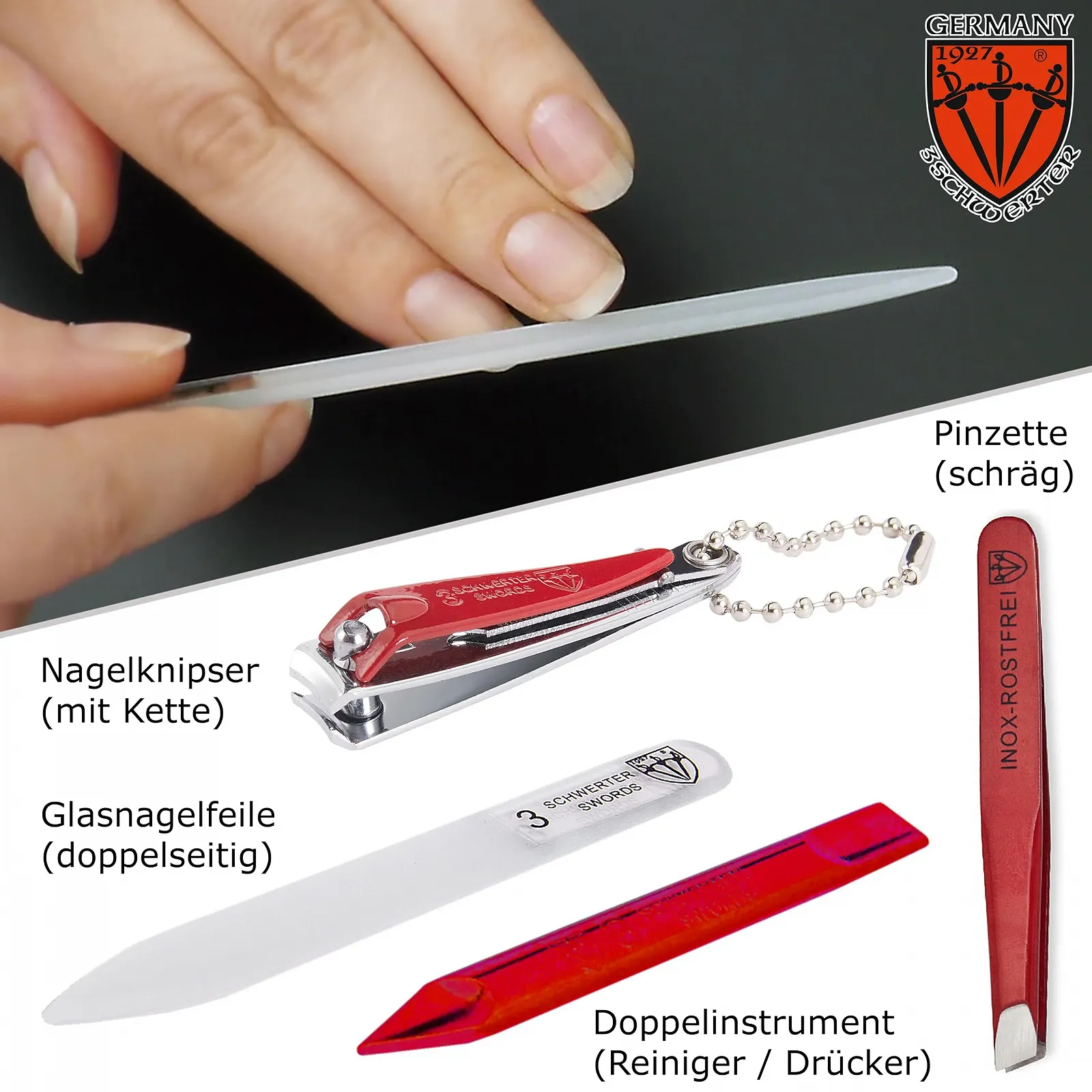 Набор для маникюра DREI SCHWERTER Catania 6 предметов, фото №3