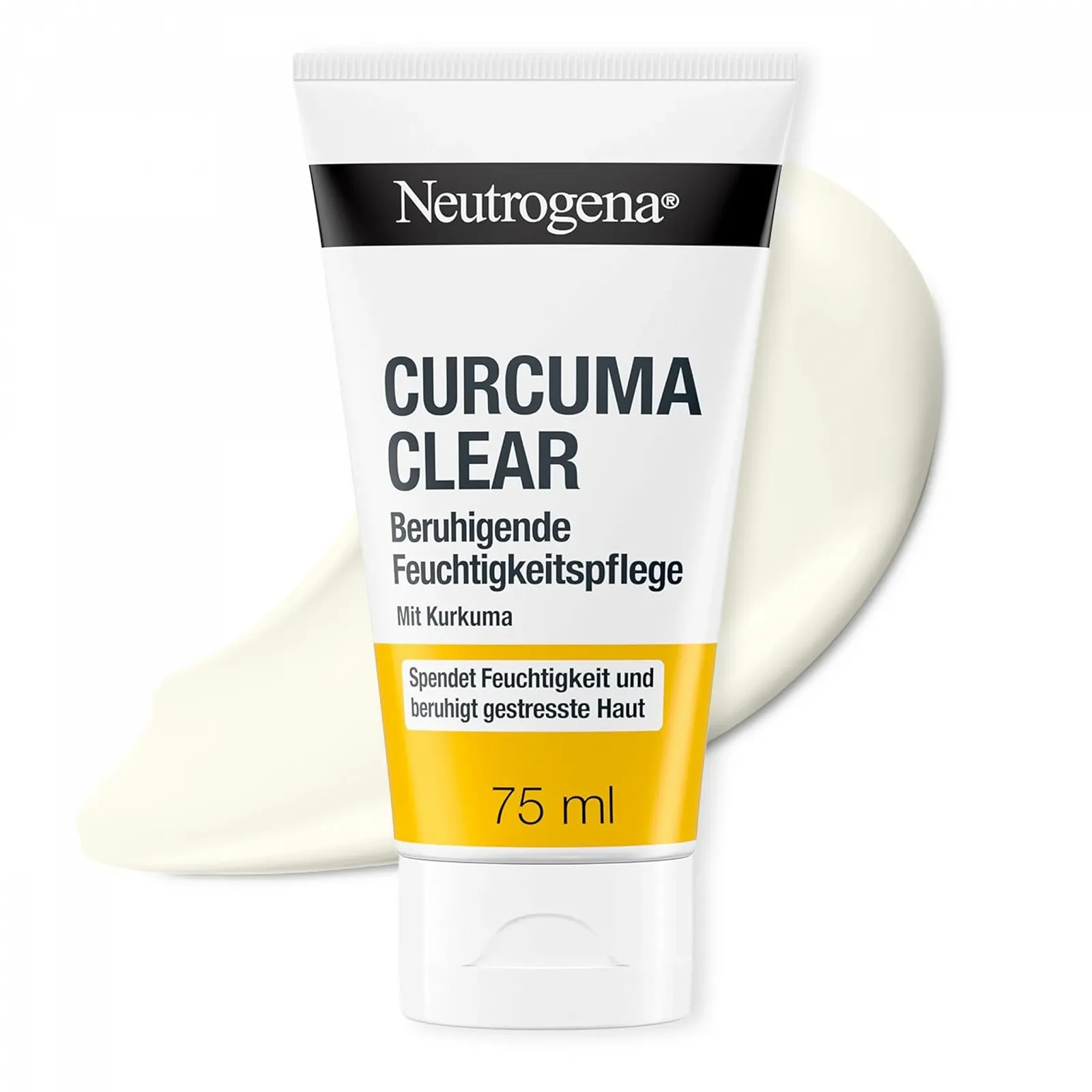 Крем для обличчя Neutrogena Curcuma Clear Soothing Moisturizer заспокійливий зволожувальний для проблемної та чутливої шкіри 75 мл, фото №1