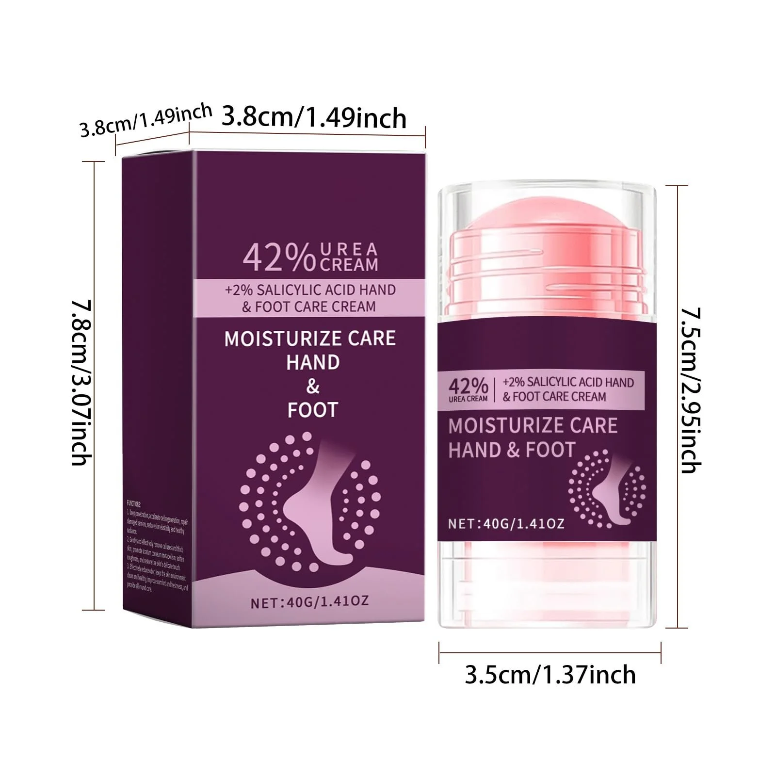 Крем для ног Набор 2 шт Hydrating and Anti-Cracking увлажняющий против трещин, фото №3