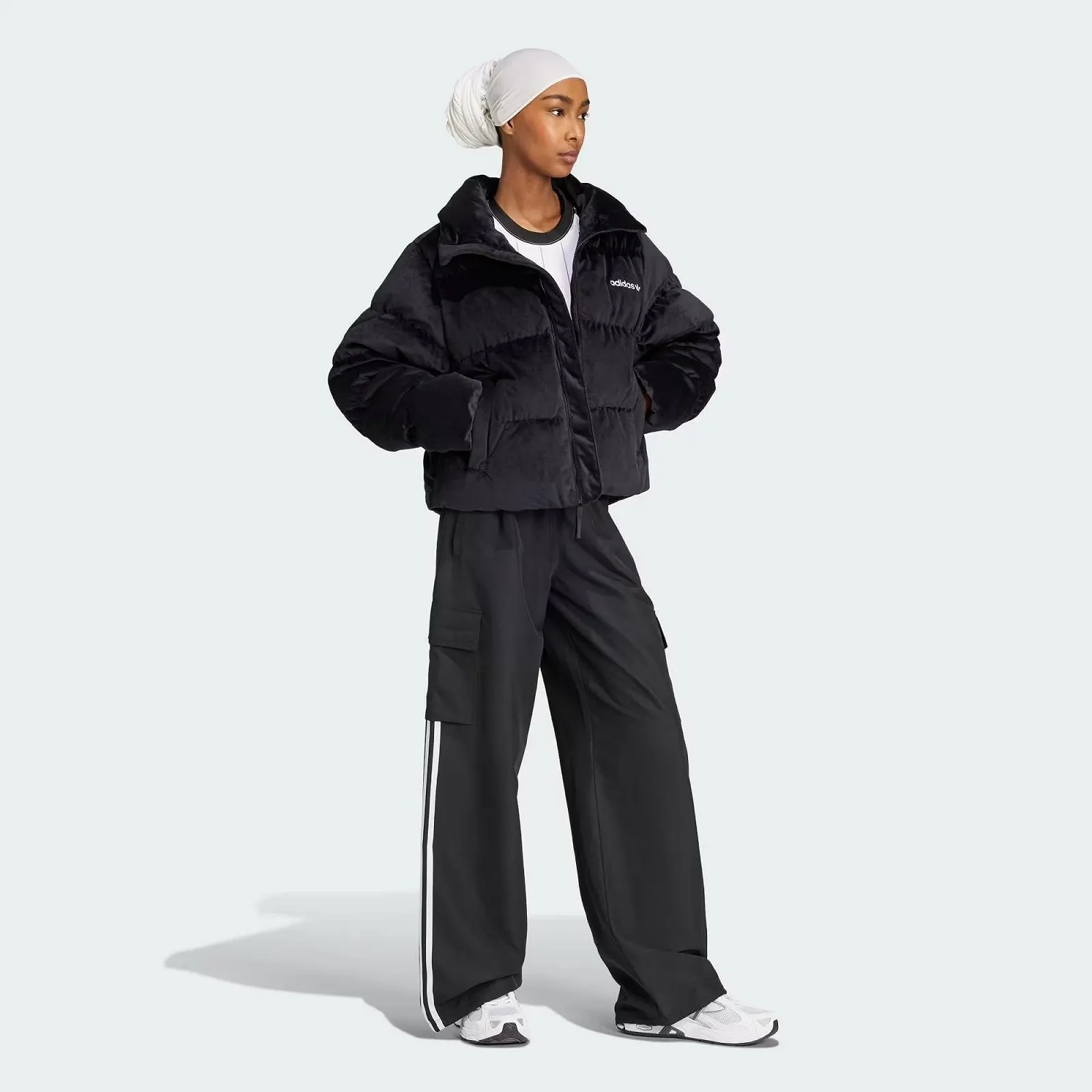 Куртка adidas Velvet Down Жіноча, фото №3