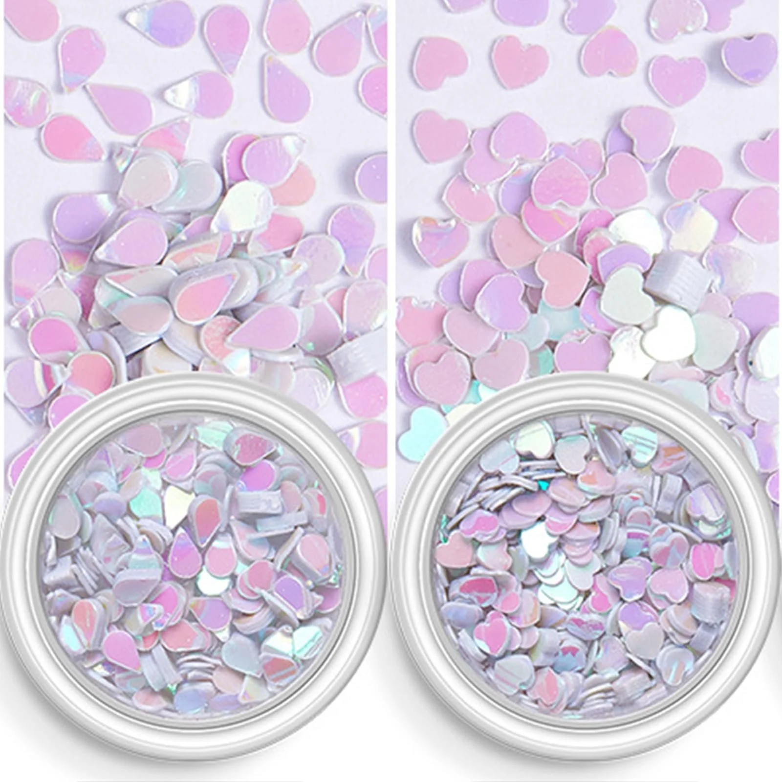 3D Украшения для ногтей Акриловые Бабочки Медведи 12 коробок, фото №9