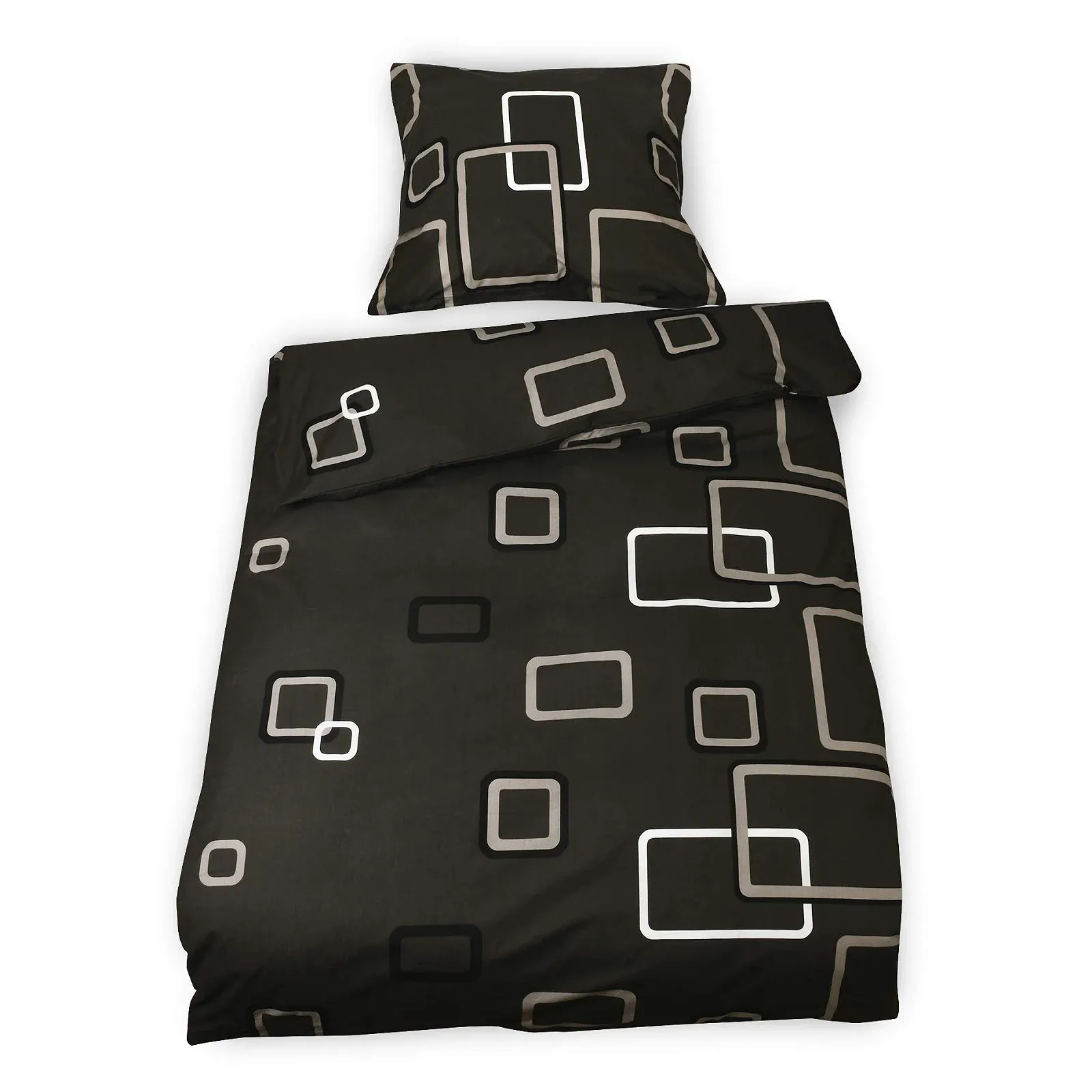 Постільна білизна Beautissu Noa 155 x 220 см Набір з 4 предметів 100% бавовна з блискавкою, фото №9