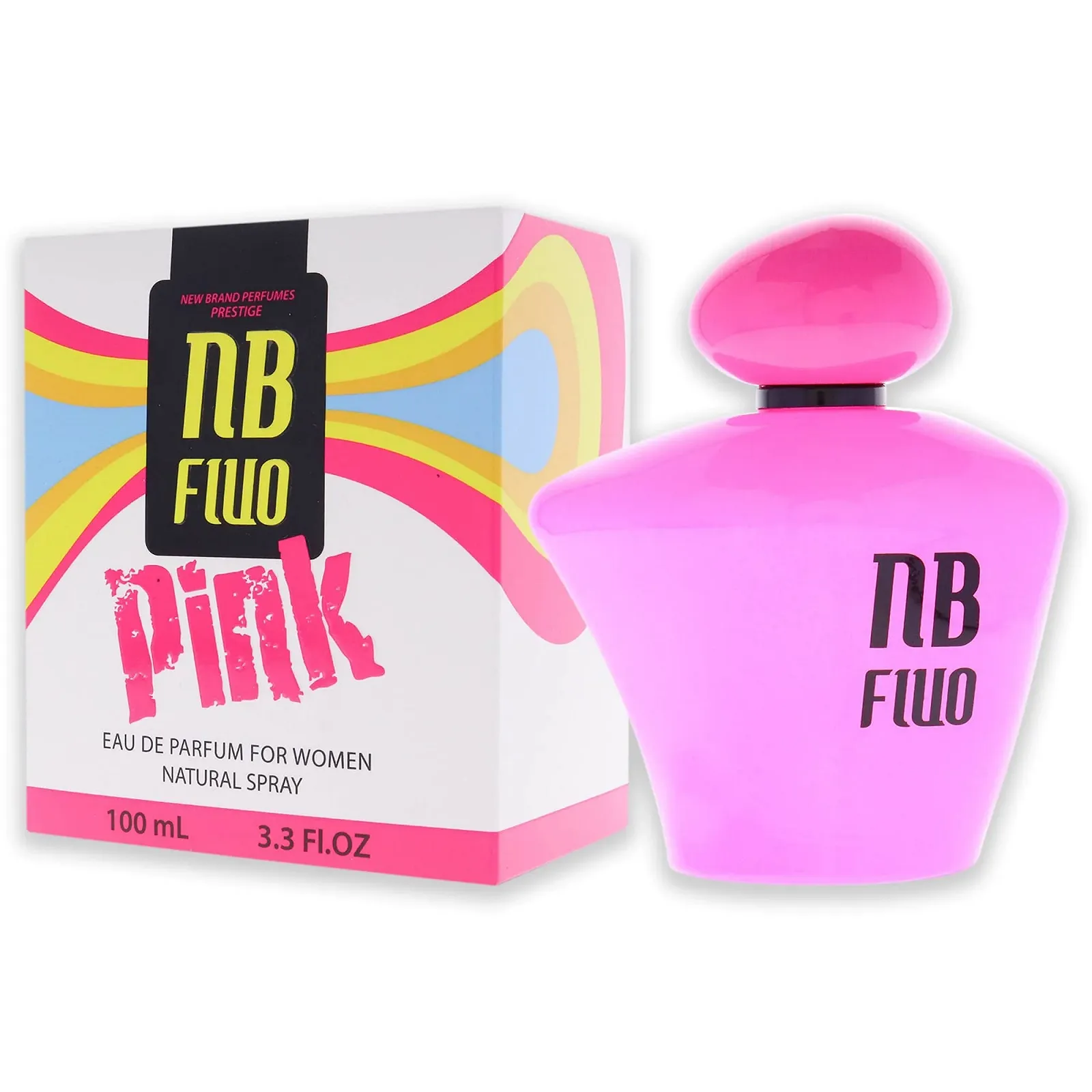 Парфюмированная вода New Brand Fluo Pink Для женщин 100 мл, фото №4