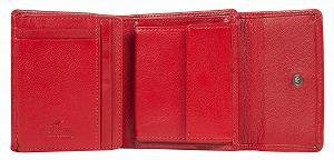 Гаманець Шкіряний BRAUN BÜFFEL Anna RFID 11 см, червоний synthetic.ua - Фото 1