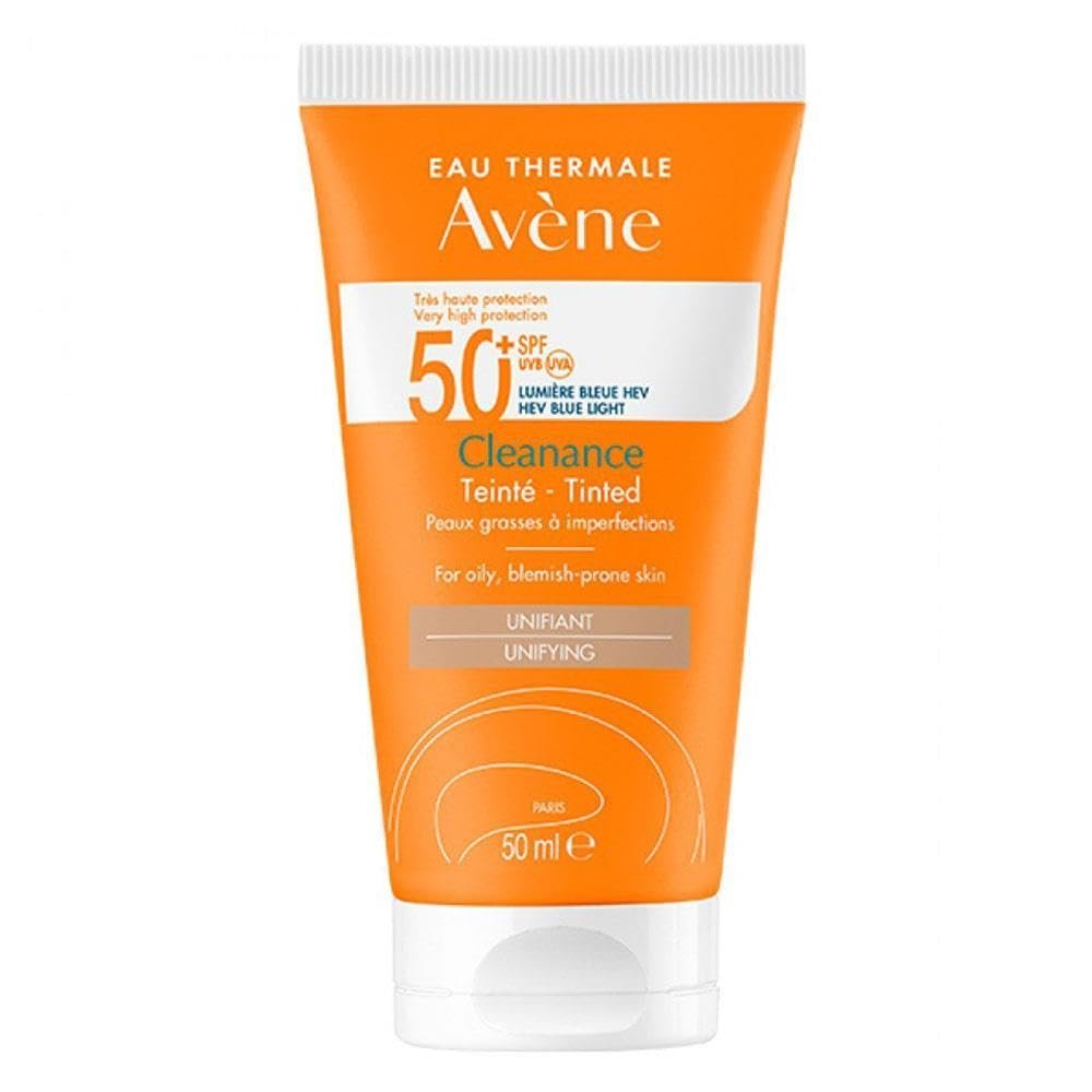 Солнцезащитное средство Avene SunSitive Cleanance SPF 50+ Tinted, 50 мл, прозрачный, фото №1