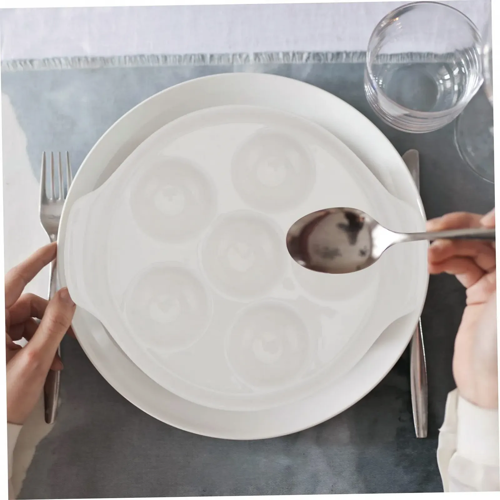 Форма для запекания улиток керамическая порционная с ячейками, фото №5