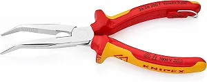 Плоскогубцы Knipex Stork Beak 26 26 200 T BK, многоцветные цена на synthetic.ua - Фото 1 Плоскогубцы Knipex Stork Beak 26 26 200 T BK, многоцветные synthetic.ua - Фото 1