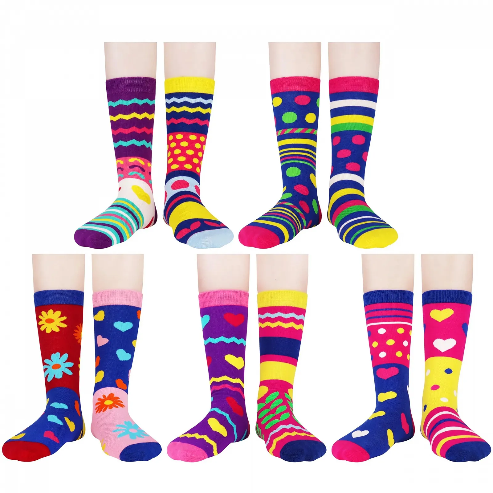 Носки Jeasona, размер 35-42, цветные, прикольные, для женщин, фото №1