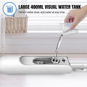 Пароочисник ручний 1500 W 2 швидкості 4.8 m 400 ml з 2 серветками synthetic.ua - Фото 1