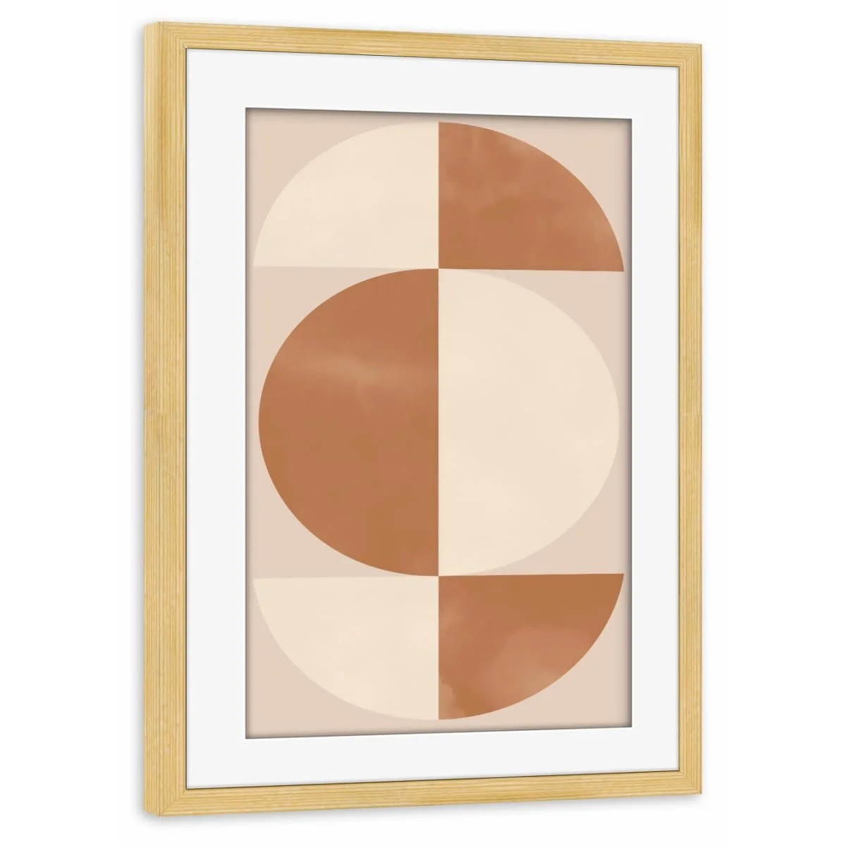 Постер в раме artboxONE Gentle Circles by Carina Сосна 60 x 40 см, фото №1