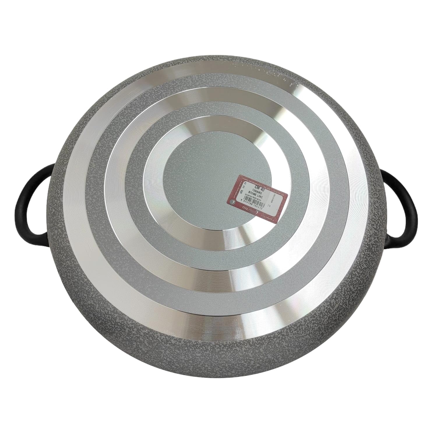 Сковорідка STONE LINE 40cm металеві ручки, фото №4