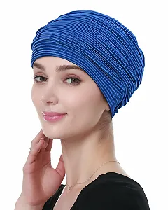 Шапка синяя - Фото 1