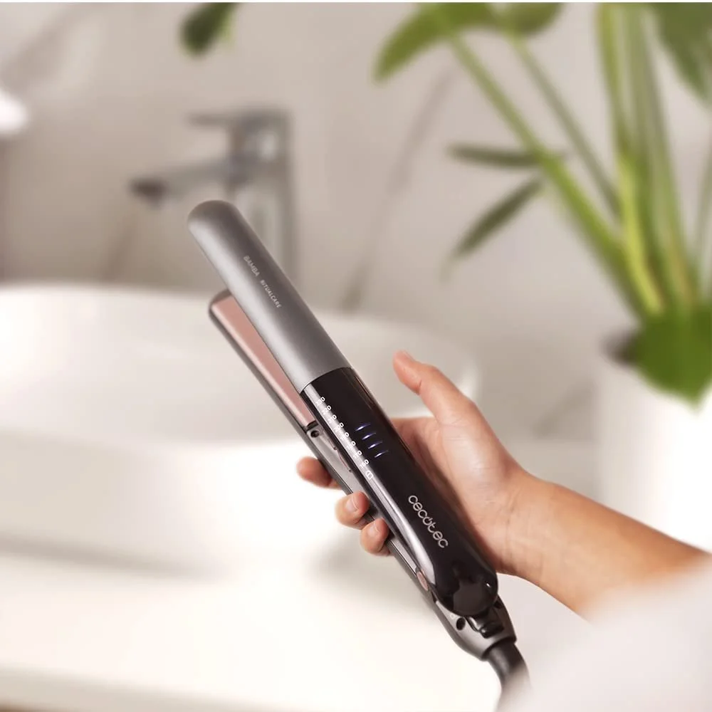 Выпрямитель для волос Cecotec RitualCare 1200 Titanium Ion Touch 60 Вт Титановое покрытие Черный, фото №5 Выпрямитель для волос Cecotec RitualCare 1200 Titanium Ion Touch 60 Вт Титановое покрытие Черный, фото №5
