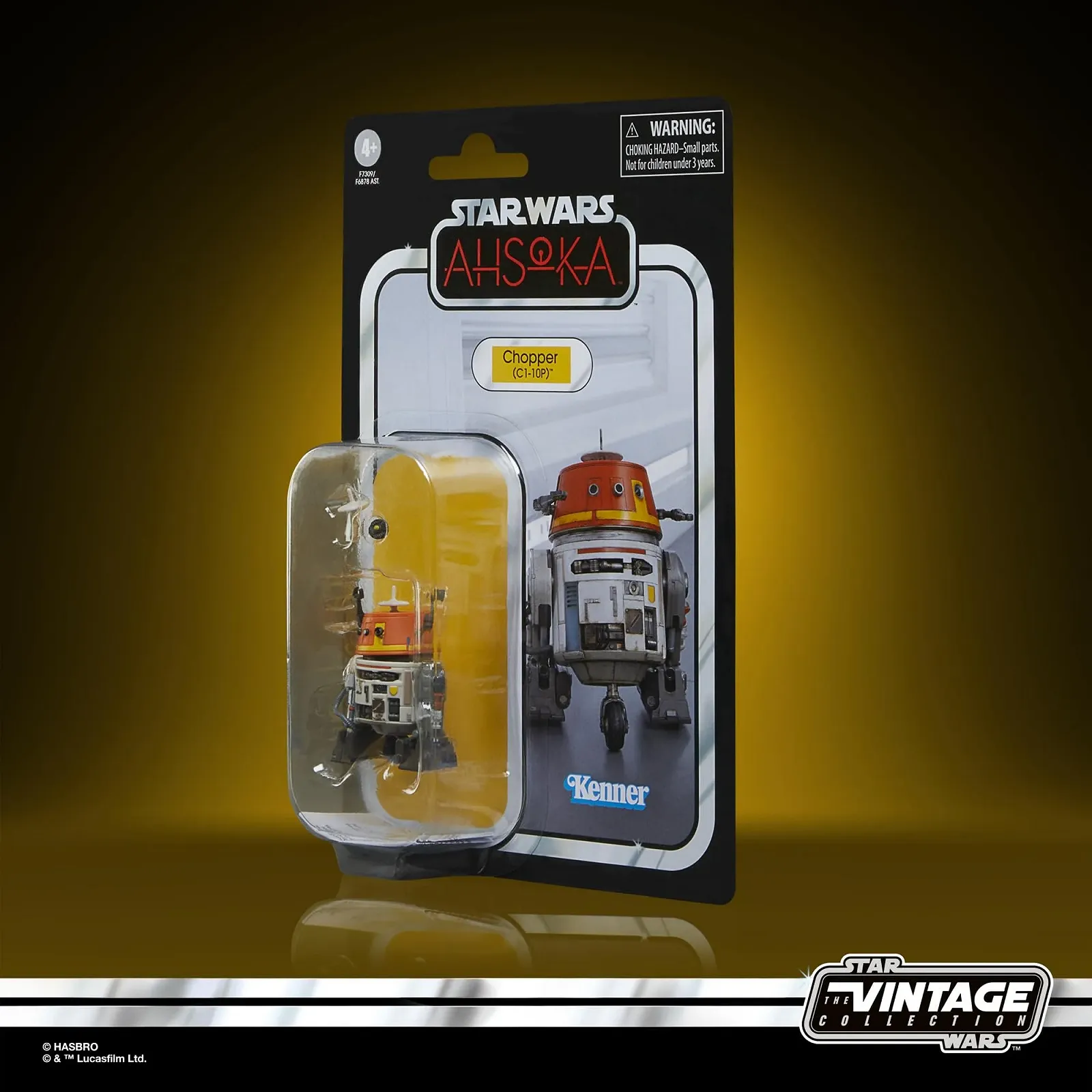 Экшн-фигурка Star Wars The Vintage Collection Chopper (C1-10P) Ahsoka 3.75 дюйма, фото №10