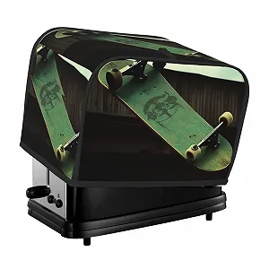 Купить Чехол для тостера на 2 ломтика с двумя карманами Skateboard Пылезащитный чехол для кухни для небольшой духовки для хлеба - Фото 1 Чехол для тостера на 2 ломтика с двумя карманами Skateboard Пылезащитный чехол для кухни для небольшой духовки для хлеба - Фото 1