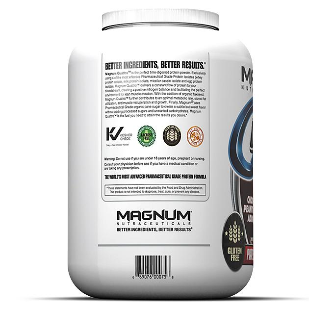 Протеин Magnum Nutraceuticals Quattro 1 820 g 50 servings Vanilla Ice Cream, фото №3 Протеин Magnum Nutraceuticals Quattro 1 820 g 50 servings Vanilla Ice Cream, фото №3