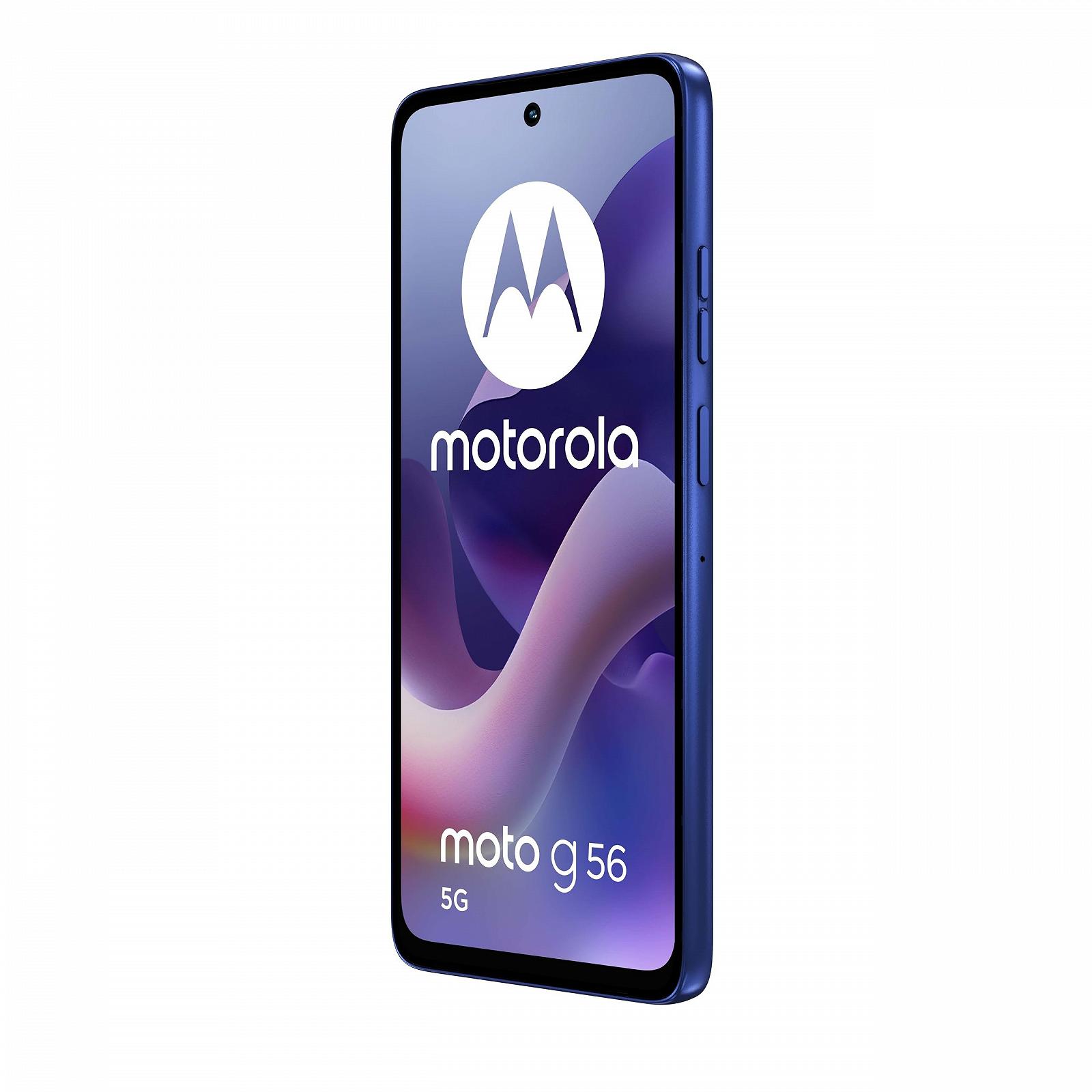 Смартфон Motorola Moto G56 5G 8/256 ГБ 50 Мп 6.72 дюйма FHD+ 120 Гц 5100 мАг MediaTek Dimensity 7060 Android 15 Pantone Dazzling Blue, фото №8