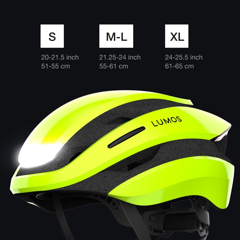 Шлем Lumos Ultra Smart с передней и задней LED подсветкой, поворотниками, стоп-сигналами и Bluetooth. Размер 54-61 см, фото №6