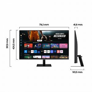 Монітор 31.5" Samsung M70D 4K UHD VA 60 Гц synthetic.ua - Фото 1
