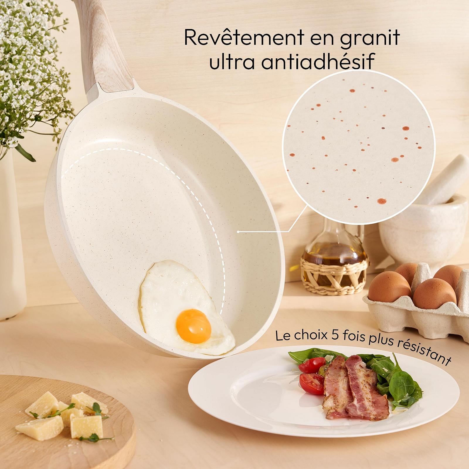 Набор кастрюль и сковородок Aluminium Не содержит PTFE и PFOA с антипригарным покрытием для индукции, фото №4 Набор кастрюль и сковородок Aluminium Не содержит PTFE и PFOA с антипригарным покрытием для индукции, фото №4