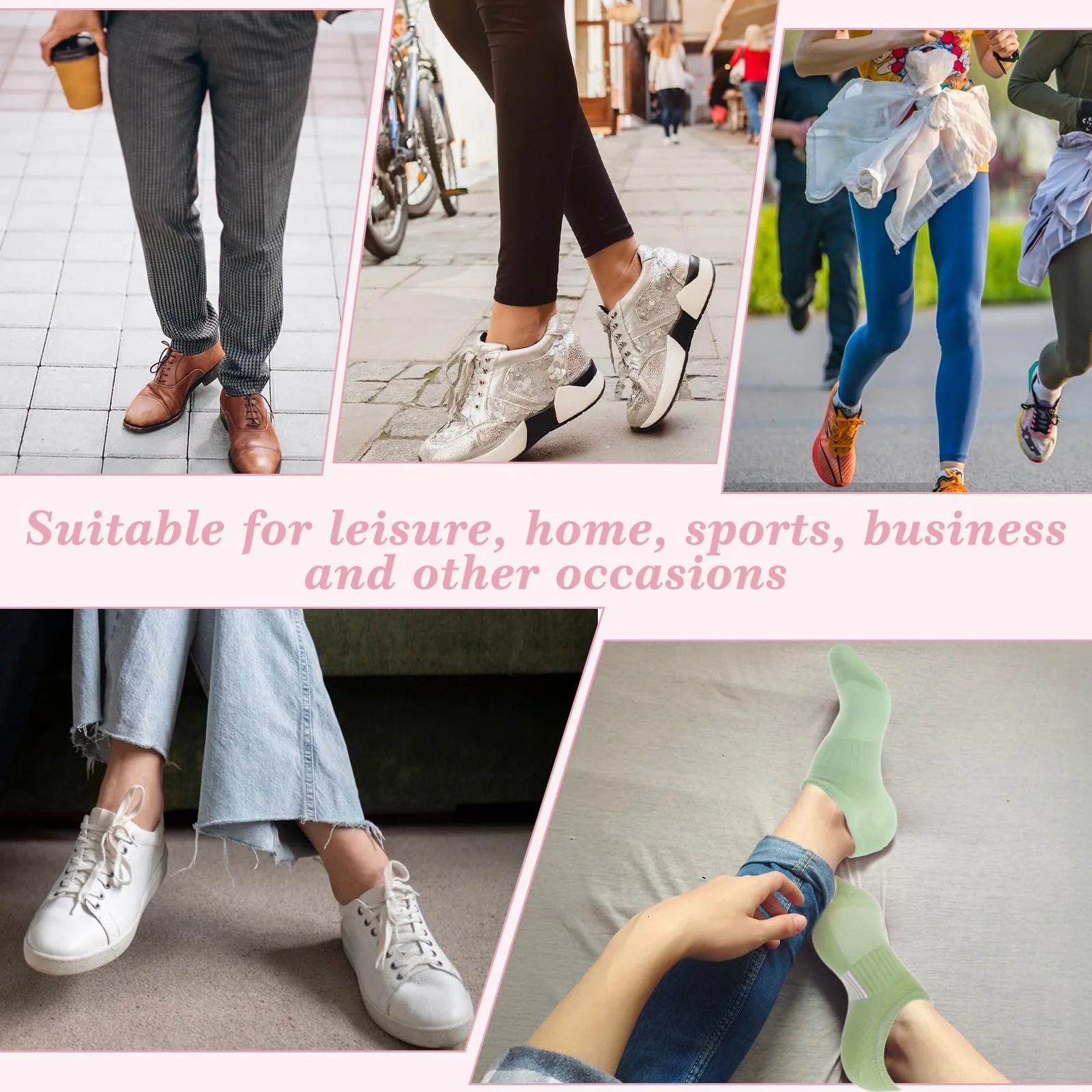 Шкарпетки TIESOME Trainer, 5 пар, розмір 35-38, фото №7