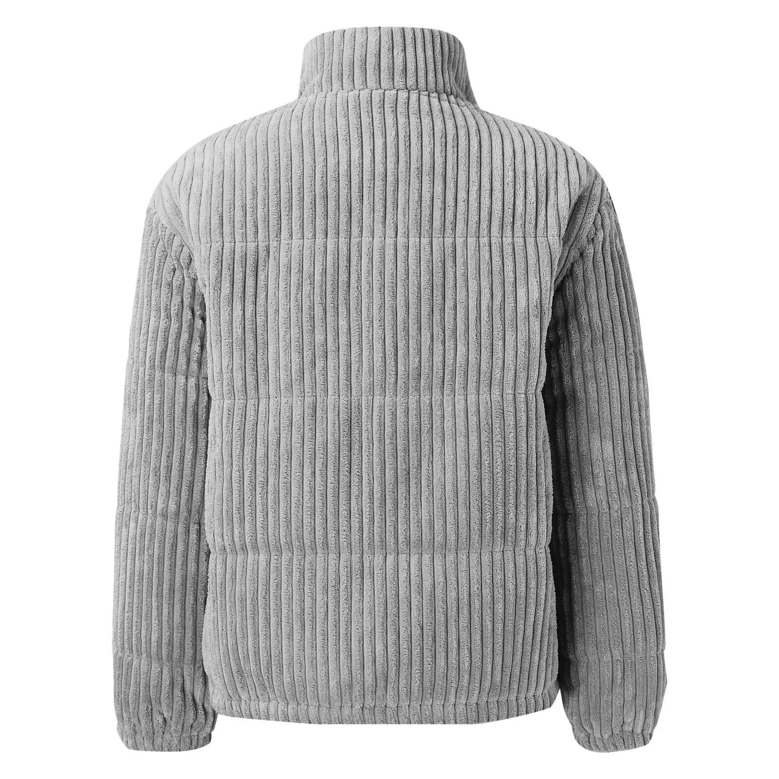 Жіноча Куртка QUINTRA Однотонна На блискавці Вельветова, фото №5