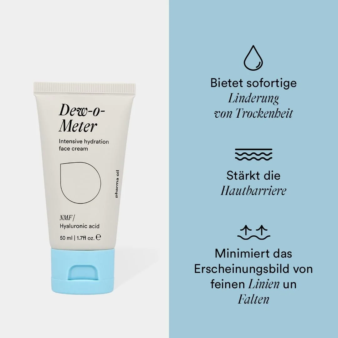 Крем для обличчя Dew-o-Meter Dry Skin з гіалуроновою кислотою та ретинолом 50 мл, фото №4