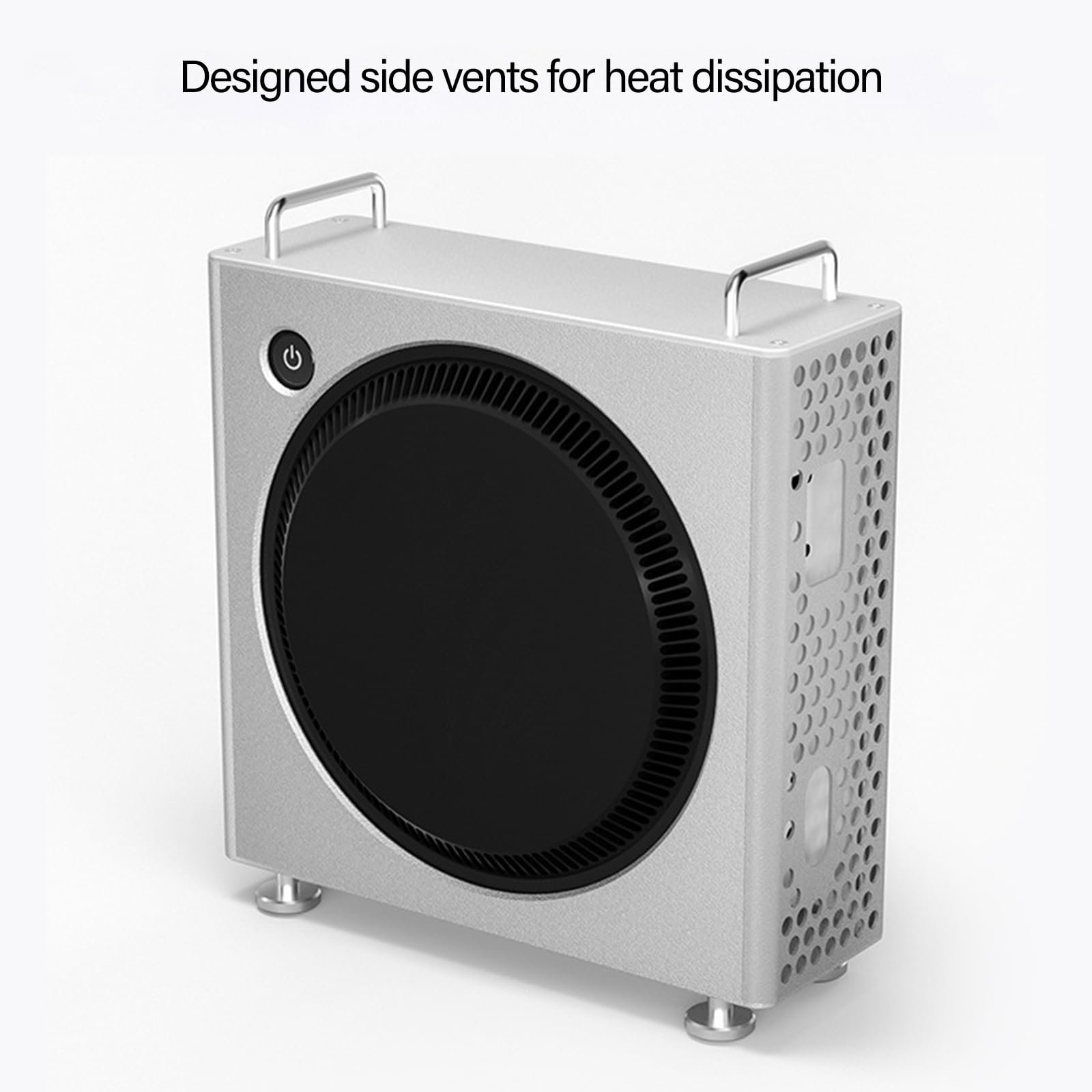 Подставка Вертикальная для корпуса Minim4 Алюминиевый сплав для настольного компьютера Охлаждение, фото №7