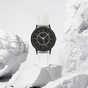 Женские аналоговые кварцевые часы с кожаным ремешком A, One Size synthetic.ua - Фото 1