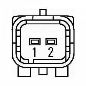 Датчик ABS HELLA 6PU 009 106-891 PEUGEOT задняя ось слева synthetic.ua - Фото 1
