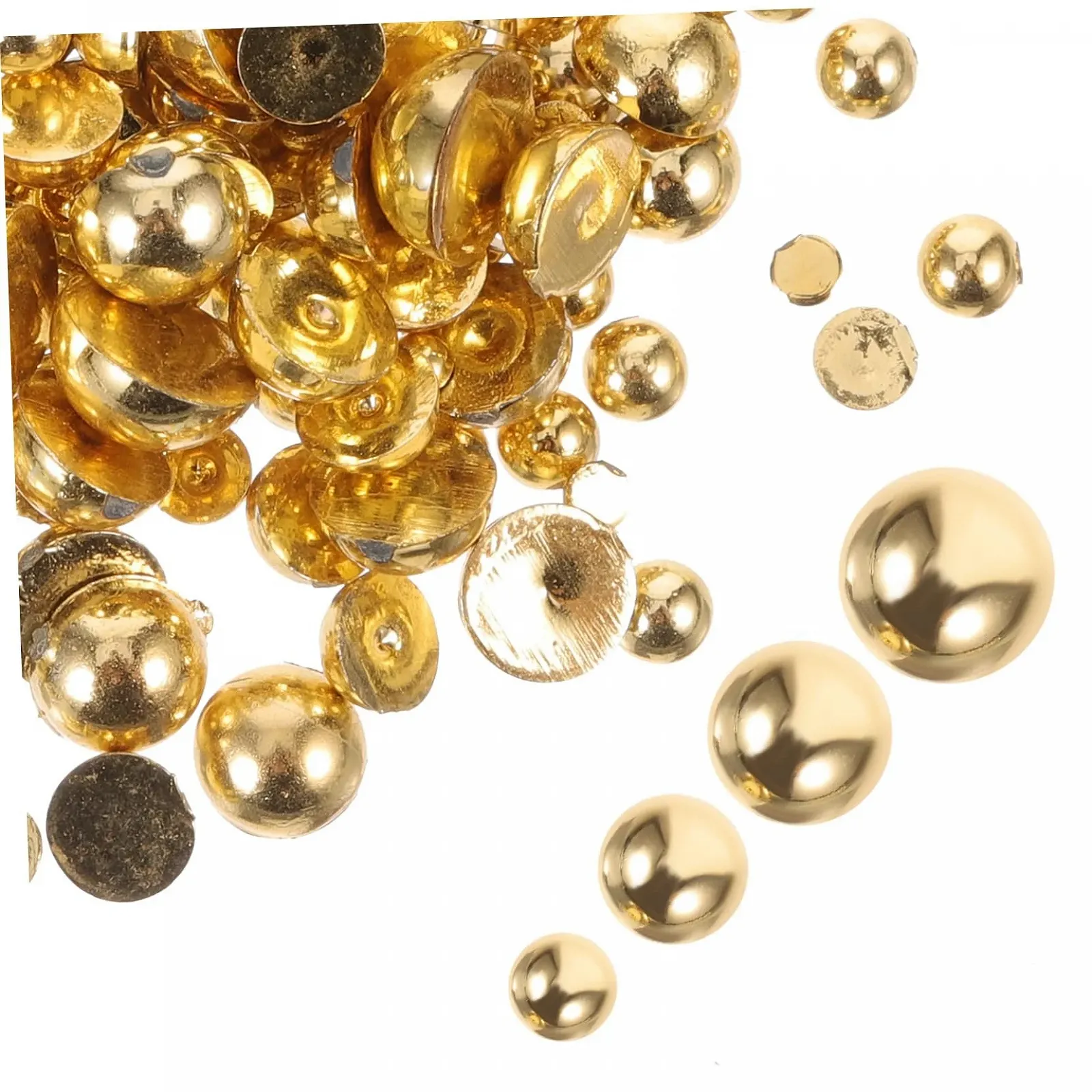 Полужемчуг для ногтей Healeved, 1000 шт, разноцветные, фото №1