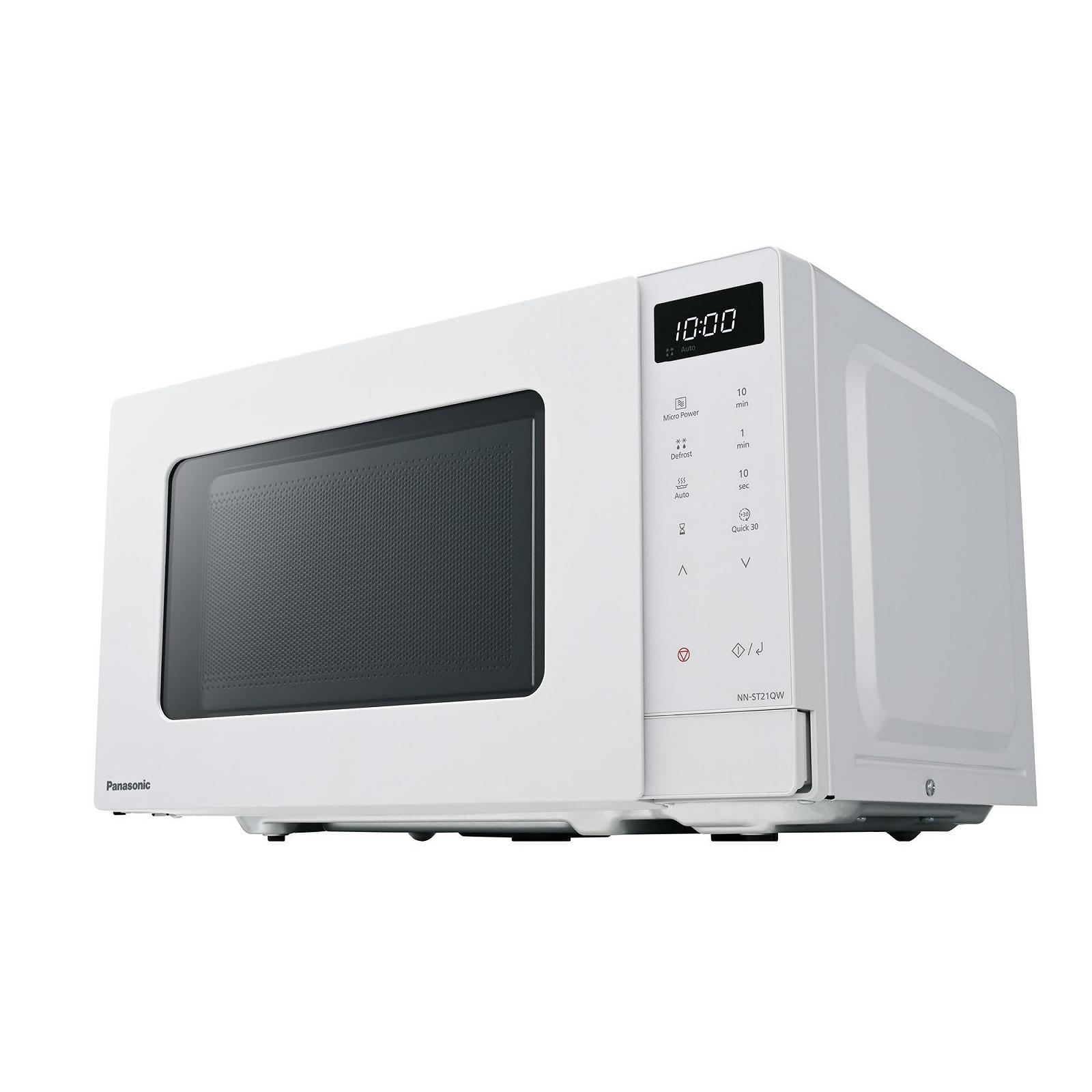 Микроволновая печь Panasonic NN-ST21QWEPG 20 л 800 Вт Белая, фото №8 Микроволновая печь Panasonic NN-ST21QWEPG 20 л 800 Вт Белая, фото №8