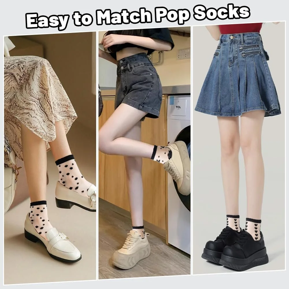 Жіночі шкарпетки Чорний, розмір 35-38, фото №7