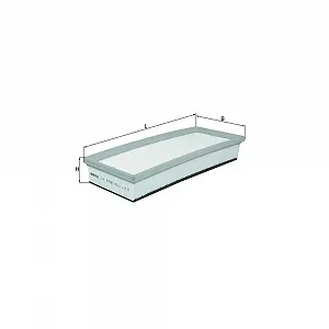 Воздушный фильтр KNECHT LX 1452 для CITROËN PEUGEOT SUZUKI - Фото 1